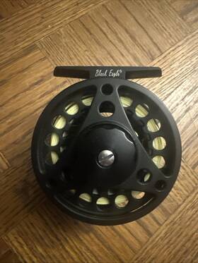 Be34 Eagle Claw Black Fly Fishing Reel 1 Ratio