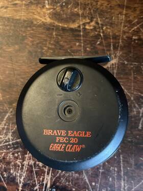 Fec20 Eagle Claw Brave Fly Reel Vintage Excellent Condition Fec 20