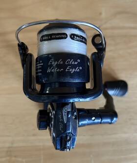 Hd2000 Eagle Claw Water Spinning Reel 5.3 1 Gear Ratio Ball Bearing Blue