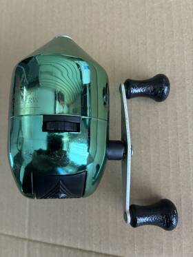 Ms6111crw Eagle Claw Fishing Reel Green Chrome