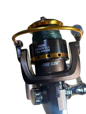 Tccs200 Eagle Claw Trailmaster 5 Ball Bearings 5.1 1 Gear Ratio- R