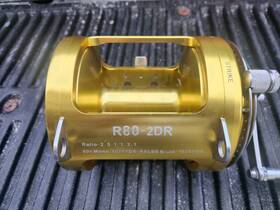 R80-2dr Eat My Tackle 80 Wide Trolling Reel 2 Speed Big Game Fishing