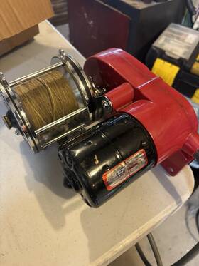 612-pm Elec-tra-mate Electric Fishing Reel With Penn