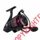 Frcii2500 Penn Fishing Fierce Ii Spinning Reel 2500 6.2 1 Ratio 7lb Drag Ambi 031324165014