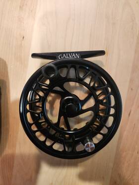 Galvan 810833012183 Brookie 3/4 Fly Reel - Black
