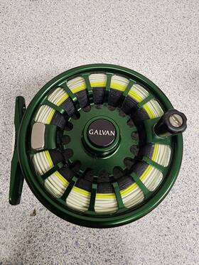 Galvan 894573001928 Torque T-5 Fly Reel - Green