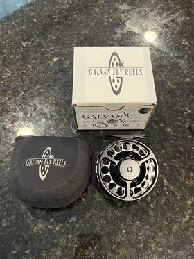 Rush-r-5lt Galvan Rush Light R-5lt Fly Reel - Color Black