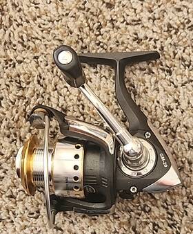 Gm-20 Gander Mountain Charger Spinning Reel 7 Bearings One Way Clutch Works
