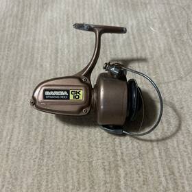 Gk-10 Garcia Old Vintage Kingfisher Spinning Reel Fishing Missing Handle