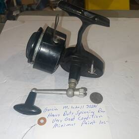 302n Garcia Mitchell Vintage Heavy Duty Spinning Reel