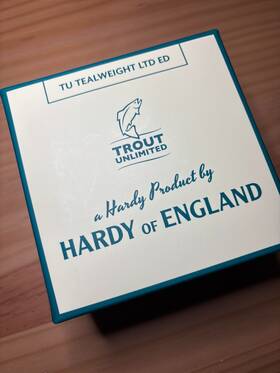 1634594 Hardy Tu Tealweight Iii Fly Reel - 2024 Limited Edition 3/4wt Airflo 3wt Line