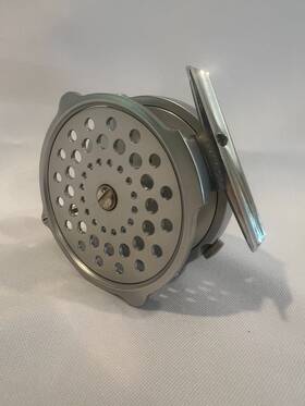 Hregmb025 Hardy Inch Bougl 3 1/4 Mk Iv Fly Reel Pearl Silver Excellent Condition
