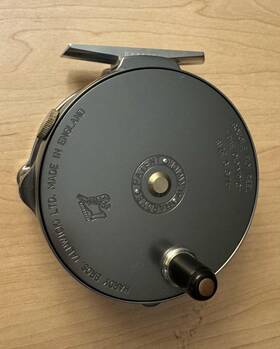 Hregmb030 Hardy 1939 Bougl Heritage 3 3/4 Inch Olympic Fly Reel - Gun Metal