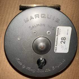 Hremarg080 Hardy Marquis Salmon #3 Fly Reel - New Free Line 4 1/2 Inch See Other Listings