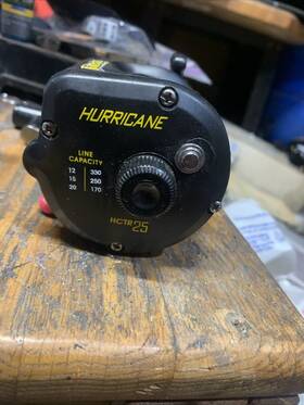 Hctr-45lw Hurricane Hurriance Hctr25 High Speed Baitcasting Fishing Reel Left Body Right Retrieve