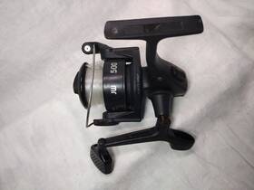 Jw-500 Jarvis Walker Jw500 Vintage Reel Long Cast Ball Bearing Black Working