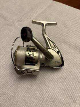 Jwg400 Jarvis Walker Fishing Reel Spin Cast Right And Left Handed Crank Vintage