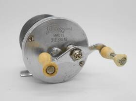 312.39640 Jc Higgins Bait Caster Fishing Reel Model Used With Line