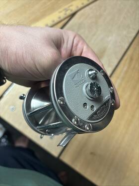 820m Kencor Drum Overhead Fishing Reel In Good Working Condition Made Japan
