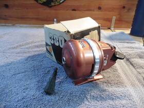 4800 Kencor Bell Vintage 380 Spincasting Reel Bronze Made In Japan Rare
