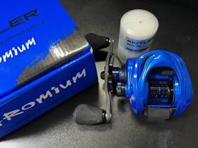 200lh Kistler Mint Chromium 7.3 1 Ice Blue Shallow Spool Japan