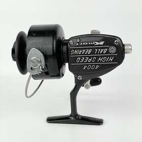4004 Kmart Vintage High Speed Ball Bearing Spinning Reel Japan Metal Foot Works
