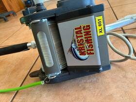 Xl651 Kristal Fishing Electric Reel 12v Deep Drop Rod Not Included
