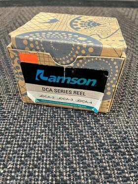 Dca-2 Lamson Fly Fishing Reel. Made In Usa. With Pouch Original Box