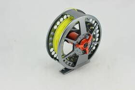 U240508y20810 Lamson Speedster S1.5 Black Wf4 100yds 20lb Used Fly Reel Fishing
