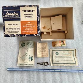 822-gc Langley Box Instructions Tool For Spinflo Doublematic Spinreel 822-gc. No Reel