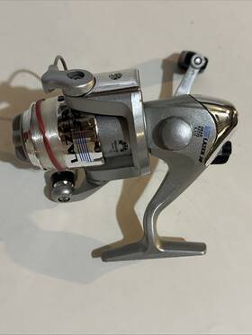 Lzf-30 Lazer Nos Hi-tech Silver Reel For Crappie Rod Fishing 2bb New Line Loaded