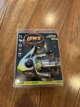 Lhs30 Lews 849004029057 Laser Hs Speed Spin Spinning Fishing Reel 5.1 1 4 Bearing System