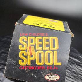 Bb-1lg Lews Bb-1l Lew Childre Fishing Reel Speed Spool With Box And Papers