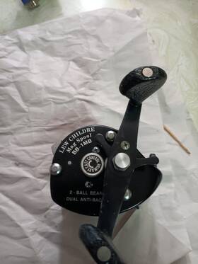 Bb-1mb Lews Childre Browning Lew Mag-spool Fishing Reel. Made In Japan