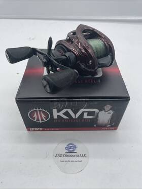Kvd1xhl Lews Kvd Series Casting Reel - 8.3 1 Ratio Left Hand Retrieve