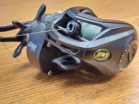 R1sh Lews Reactor 7.5 1 Speed Spool Slp 8 Bearing Right Hand Baitcasting Reel