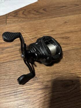 Sd1xhlf Lews 8.3 1 Left Hand 2nd Gen Baitcast Reel - Black