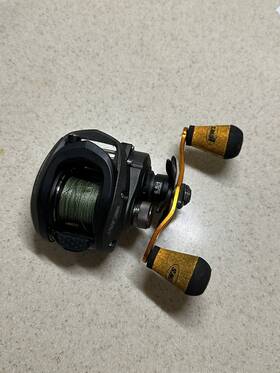 Sdgx3h Lews Super Duty Speed Spool Baitcasting Reel - Black And Orange