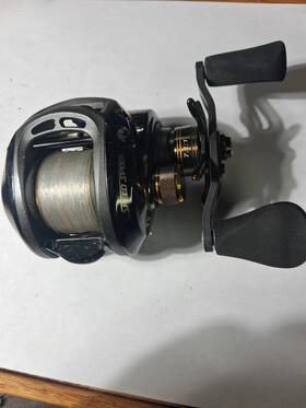 Lews Tlp1sh Team Pro M58 11 Ball Bearing Speed Spool Pitching Reel