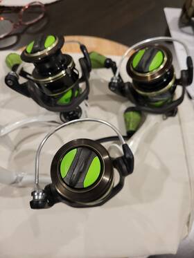 X530 Lews 6.2 1 Right Hand Xfinity Speed Spinning Reel Lot Of 3