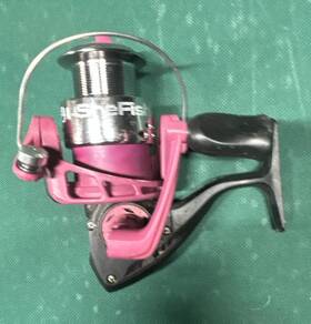 Little Fish Lfrta-2000s 2000 Spinning Reel 5.2 1 5bb Front Drag 6lb/120yd Pink/black