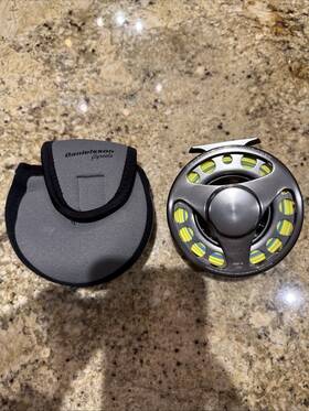 Loop-ev-g4-10-13 Loop Danielsson Evotec Hd Fly Reel Model 9-13 With Case And Line