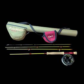 M240723t23896 Loop Model 3w Used Fly Reel W Fishing Pole Sage Smallmouth Bass Ii 7 11 Inch Case