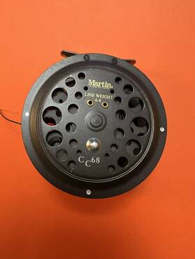 Martin Classi Fly Fishing Tackle 010718005778 Caddis Creek Cc68 Reel / Size 6/8 Single Action Rh Or Lh