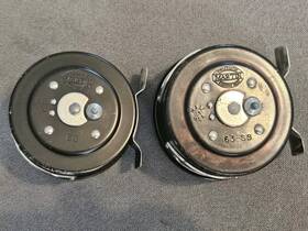 63-ss Martin Fly Fishing 2 No. 63 And Reel Vintage Made In Usa