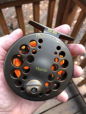 Mb56 Martin Mountain Brook 56 Fly Fishing Reel Flyfishing