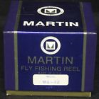 Mg72 Martin Casting Reel Vintage Box Only Paperwork Pouch Warranty Vg