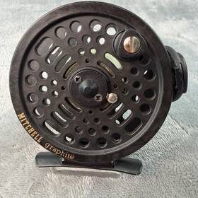 Mitchell 7730 Vtg Graphite Fly Fishing Reel Adjustable Line Guide B356