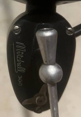 825998 Mitchell Vintage 1950s 300 Spinning Fishing Reel Made In France