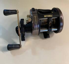 At300w Mitchell 3 Ball Bearing Reel 6.1 1 Power Retrieve Advanced Barely Used